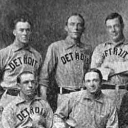 1901 Detroit Tigers Team Photo